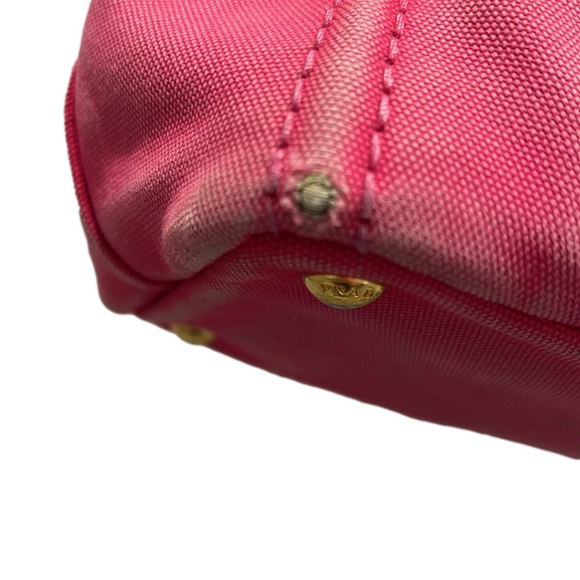 Prada Pink Canapa & COA with Corner Wear - Picture 15 of 16